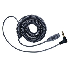 Headset Kabel mit Klinkenstecker für Alcatel, 3,5 mm Klinkenkabel