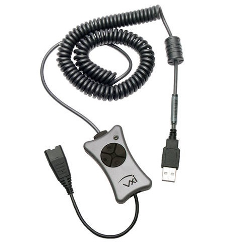 USB Kabel, VoIP Kabel, Anschlusskabel für Headset zu Softphone, S4B Kabel